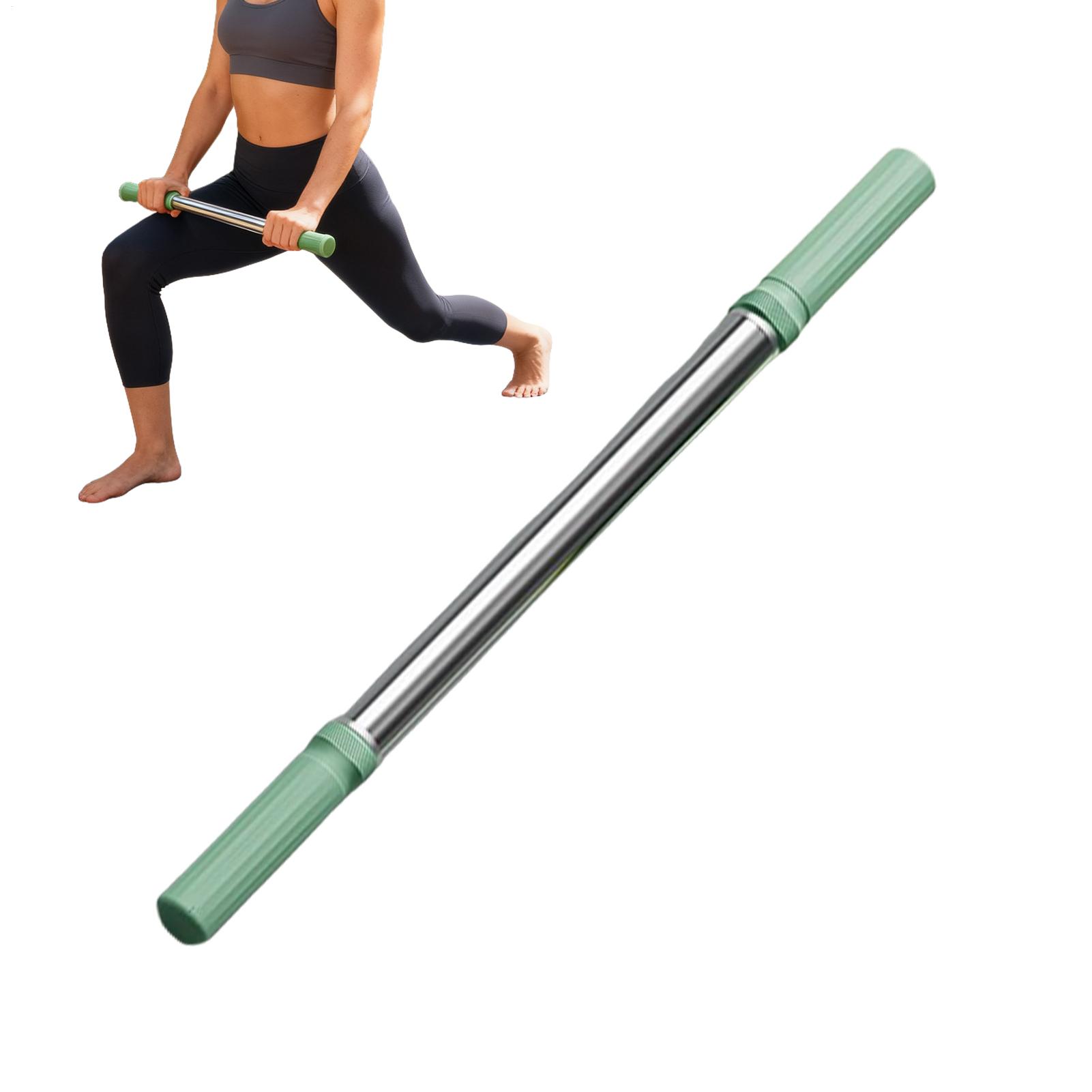 Pilates Yoga Barı - ストレッチエクササイズ用ヨガスティック 矯正ストレッチスティック バックコレクターバー 職場フィットネス用 ヨガピラティスワークアウト