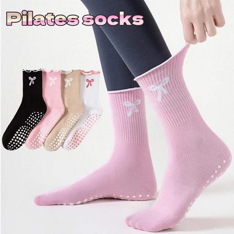 Pilates & Yoga Training Center - Dreamlikelin 1 ペア レディース ミッドカーフ ピラティス