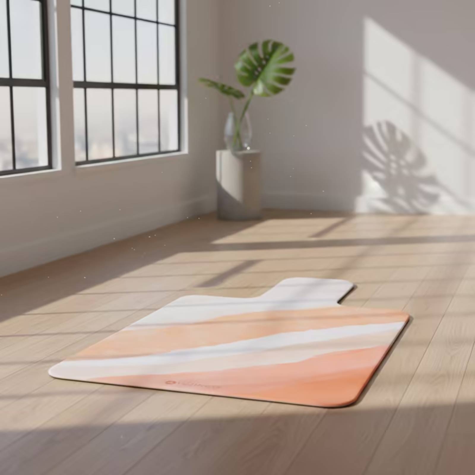 Pilates & Yoga Training Center - エクササイズマット スエードピラティスマット 滑り止め加工 スタジオ、自宅トレーニング用