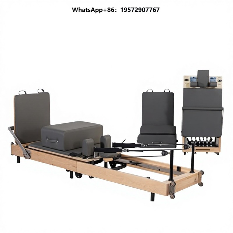 Pilates Yoga Instructor - ピラティス折りたたみ式コアベッド ヨガスタジオ 家庭用 プライベートインストラクター専用機器 移動式 ポータブル