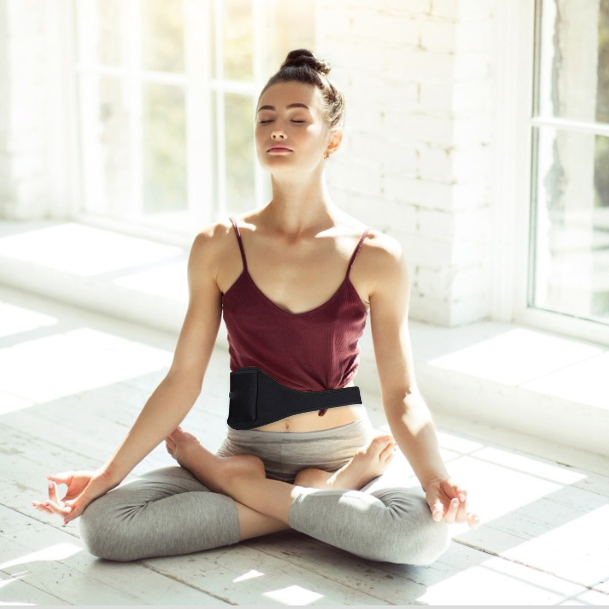 マイク送信機用ポーチ マイクベルト キャリアベルト 調節可能 - Pilates Yoga Instructor のレビューと価格