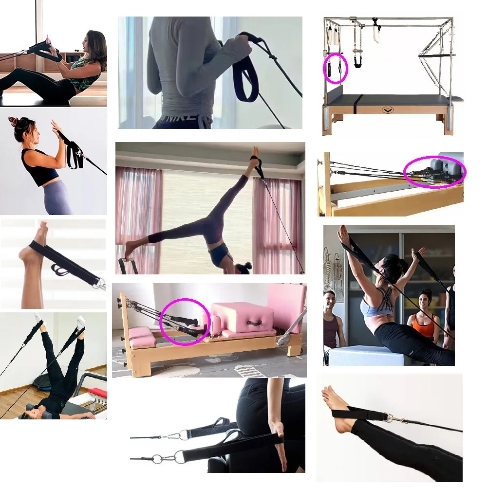 ダブルリング弾性ヨガピラティスベッドエクササイズアクセサリー - Pilates Yoga Resistance Ring のレビューと価格