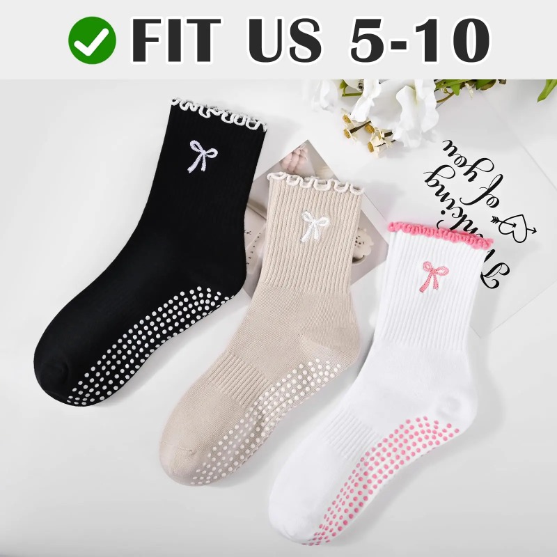 プロフェッショナルヨガソックス、コットンストラップシリコン滑 - Pilates & Yoga Training Center のレビューと価格