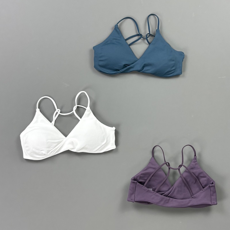 ビジョンウィメンズスポーツブラ Vネックツイストフロント細ス - Pilate Yoga Workout のレビューと価格