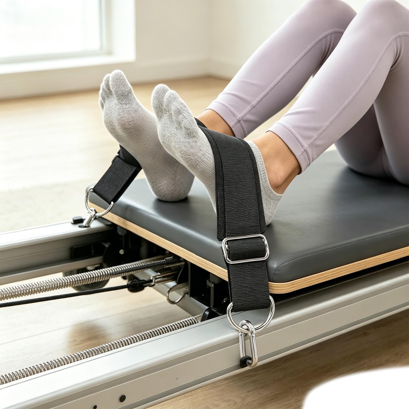 ピラティスフットストラップ厚みのある調節可能な滑り止め高耐久 - Pilates & Yoga Training Center のレビューと価格