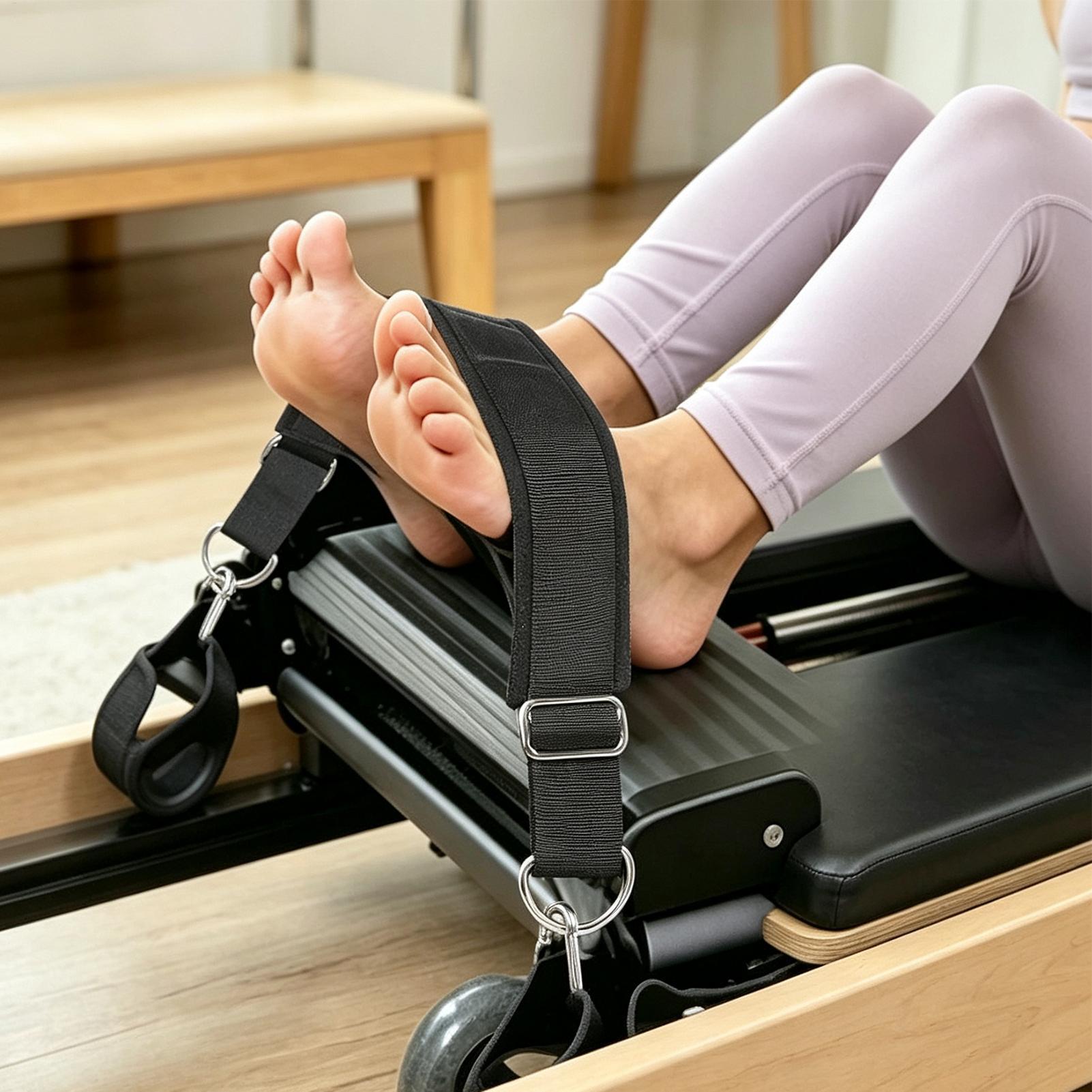 ピラティスフットストラップ厚みのある調節可能な滑り止め高耐久 - Pilates & Yoga Training Center のレビューと価格