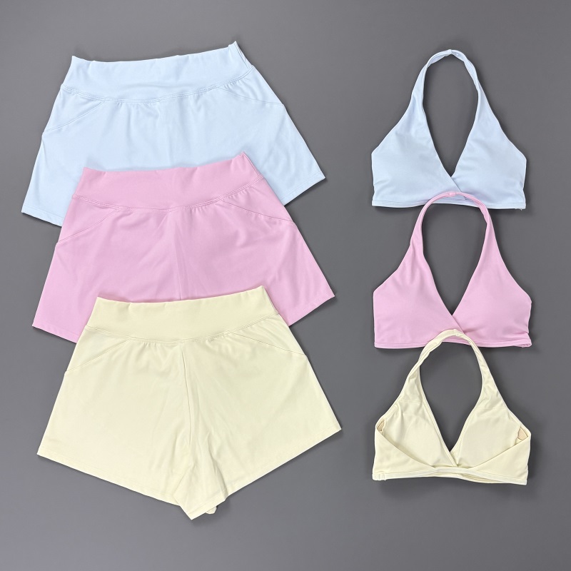 2ピース オリジン トレーニングショーツセット 女性用 ヨガ - Pilates Yoga Kit のレビューと価格