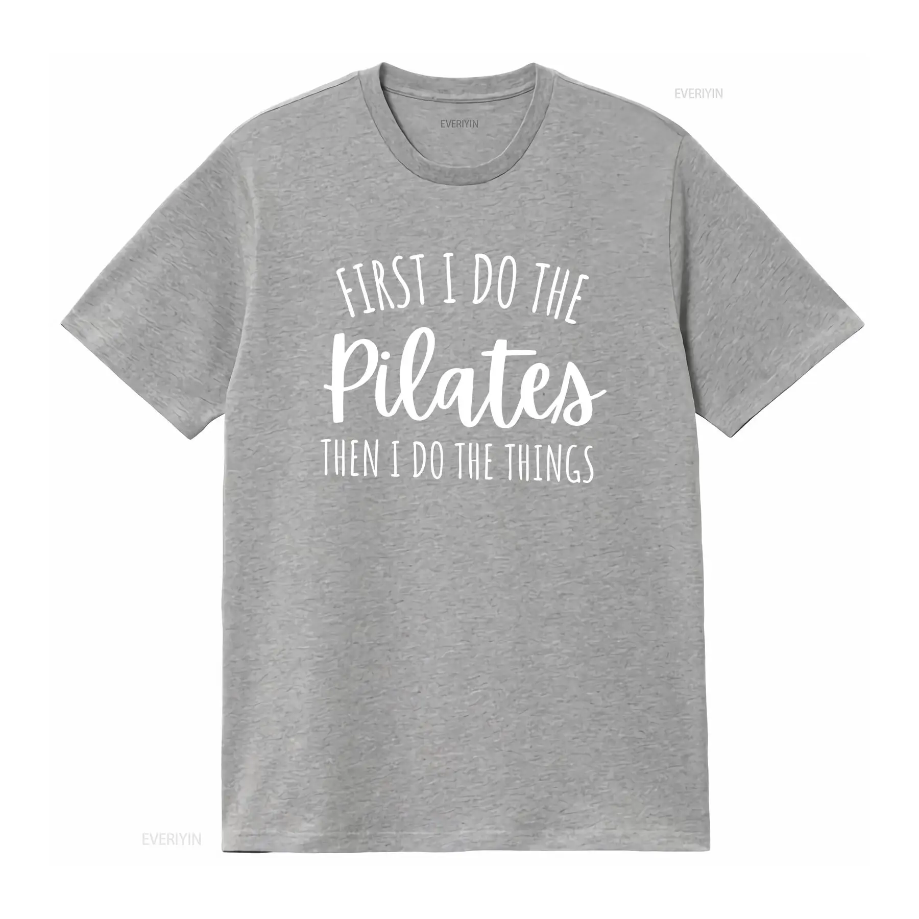 まずピラティスをする、そしてヨガをする Tシャツ ナマステ  - Pilates Yoga Instructor のレビューと価格