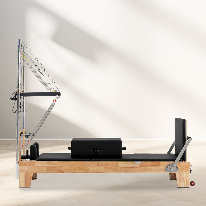 ピラティス リフォーマー ジム機器 木製素材 ツーインワン  - Pilates And Yoga Studio のレビューと価格