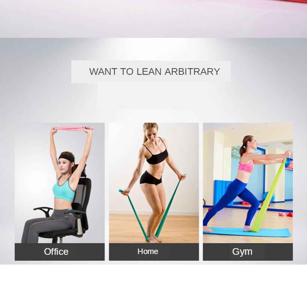 ロングストレッチエクササイズバンド TPEレジスタンスバンド - Pilates Yoga Kit のレビューと価格
