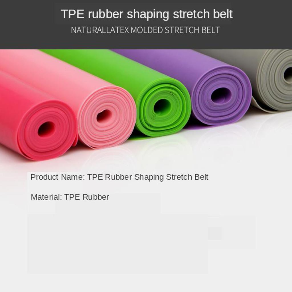 ロングストレッチエクササイズバンド TPEレジスタンスバンド - Pilates Yoga Kit のレビューと価格