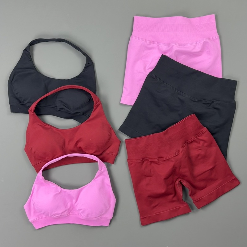 2ピース ヒステロ スポーツセット レディース シームレス  - Pilates Yoga Kit のレビューと価格