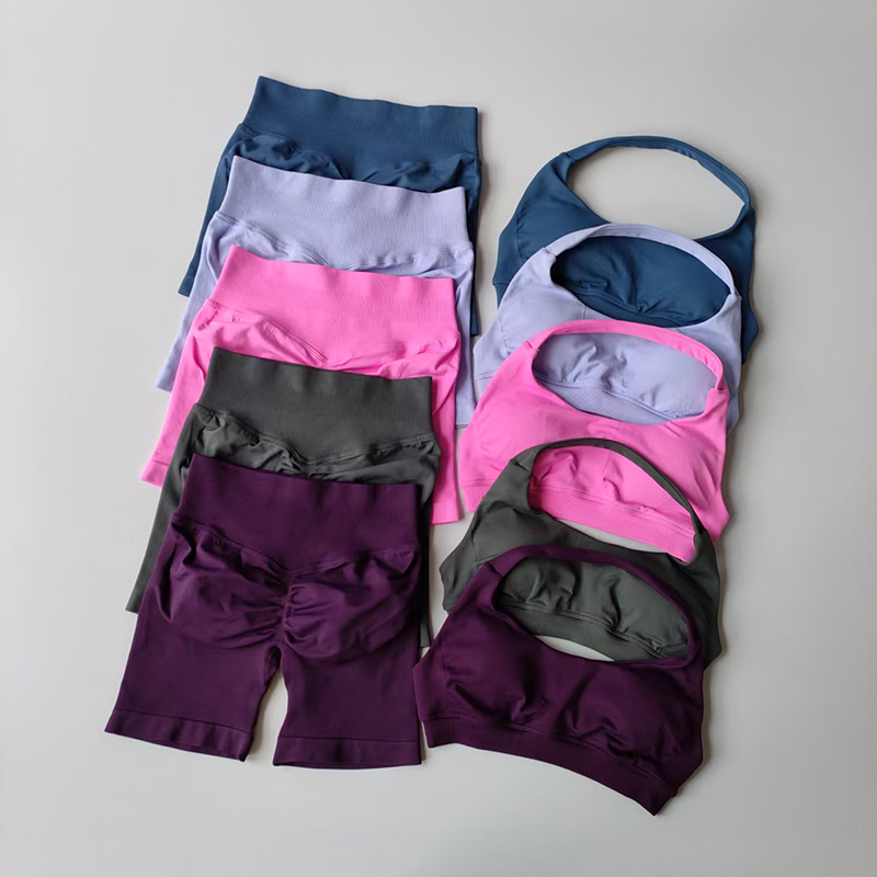セクシーなホルターネック、美しい背中見せ、ハイウエスト、ピー - Pilates Yoga Kit のレビューと価格