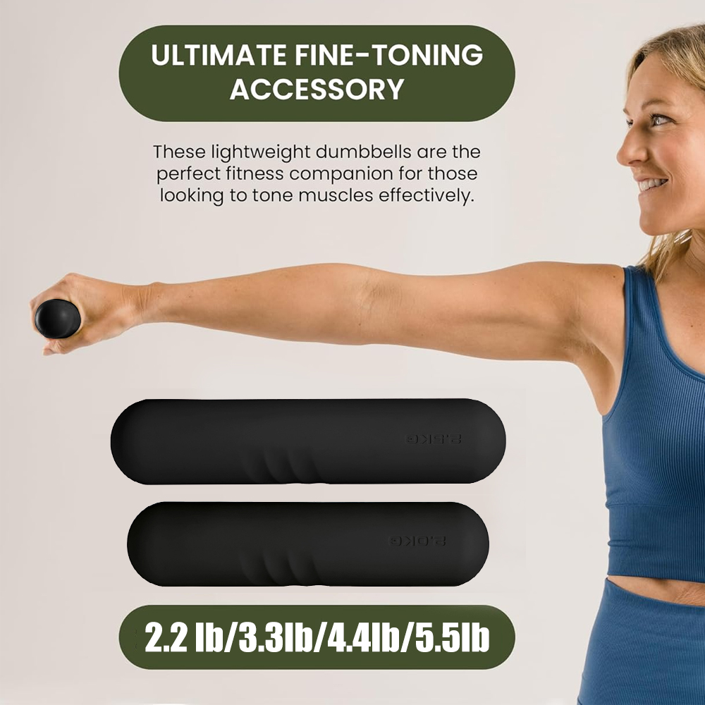 1個入りダンベルハンドウェイトバー、1/1.5/2/2.5k - Pilates Yoga Barı のレビューと価格