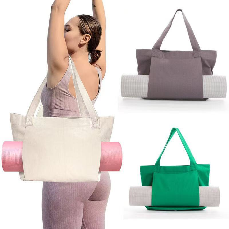 1pc ヨガバッグヨガマット収納トート大容量ポータブルキャン - Pilates Yoga Kit のレビューと価格