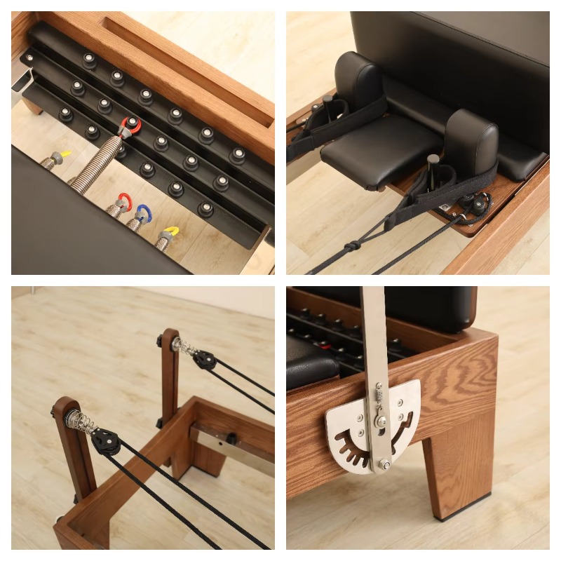 カスタムメイド高品質フィットネス機器ピラティスリフォーマーウ - Pilates And Yoga Studio のレビューと価格