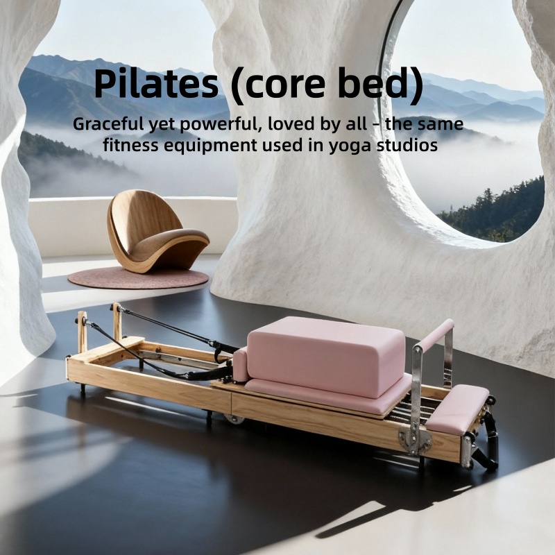 ピラティス コアベッド 折りたたみ式 ラバーウッド 大型器具 - Pilates And Yoga Studio のレビューと価格