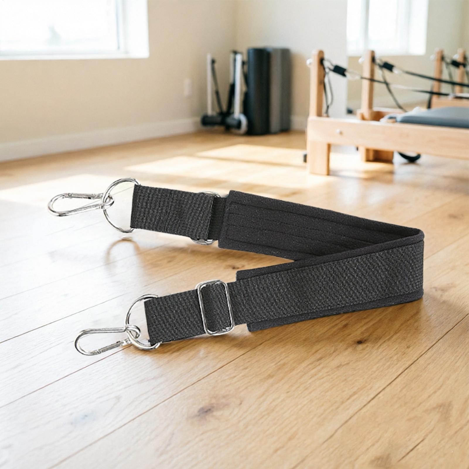 リフォーマーフットストラップ ダブルループ 厚手 滑り止め  - Pilates & Yoga Training Center のレビューと価格